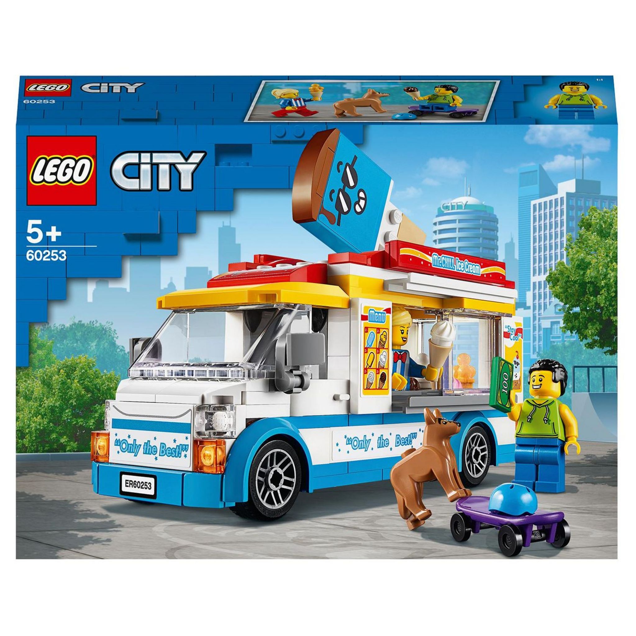 Lego City : Poursuite policière avec un camion de crème glacée