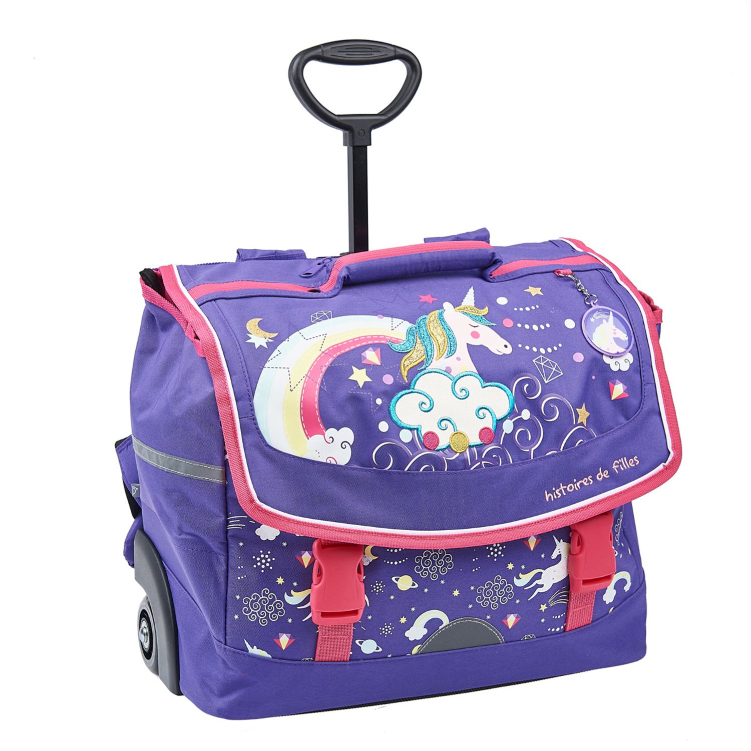 Cartable à roulette fille auchan new arrivals