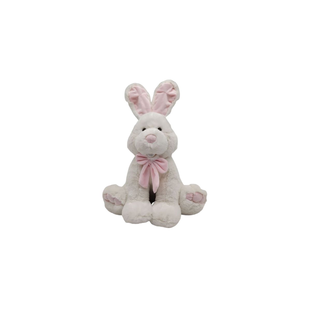 playbyplay Paire de 2 peluches 38 cm Simone le lapin normal et super-héros  original Blanc 24 pièces