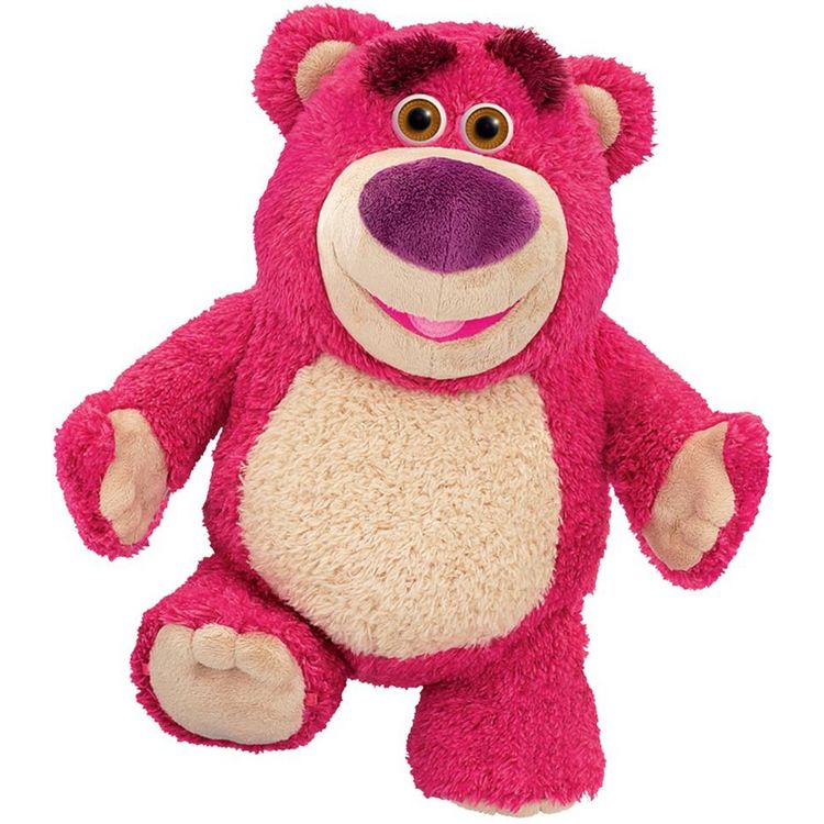 Peluche ours rose toy story on sale