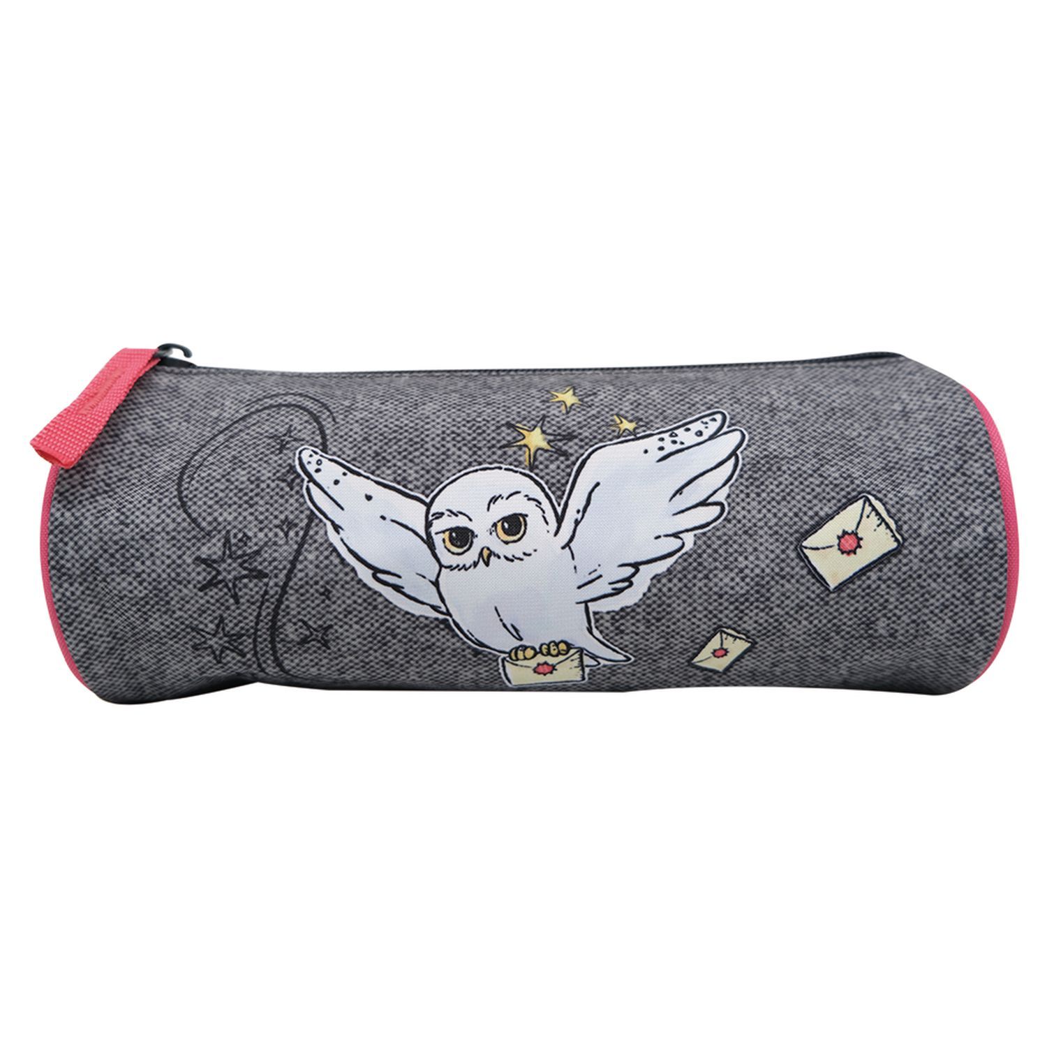 Trousse ronde HARRY POTTER rose : Chez Rentreediscount Cartables