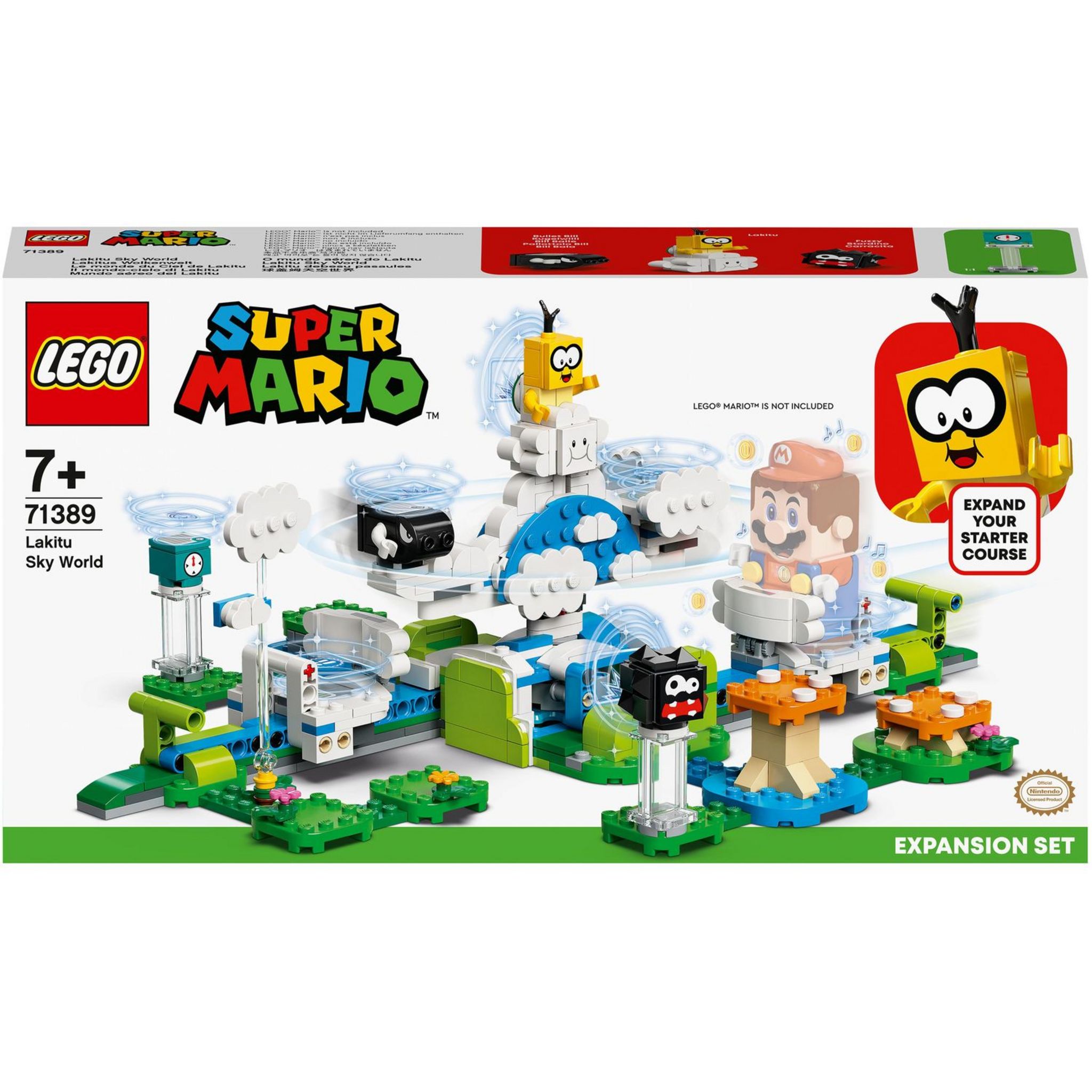 Lego 71390 super mario ensemble d'extension la destruction des reznors  jouet enfant 6 ans - La Poste