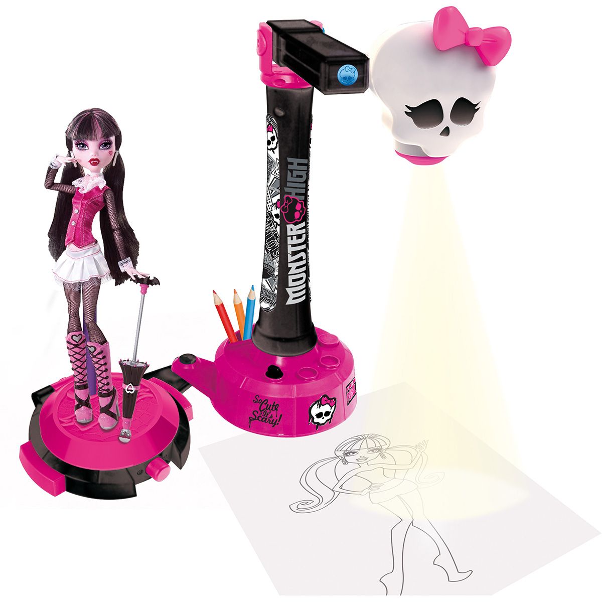 Dessine ta poupée monster high personnalisée