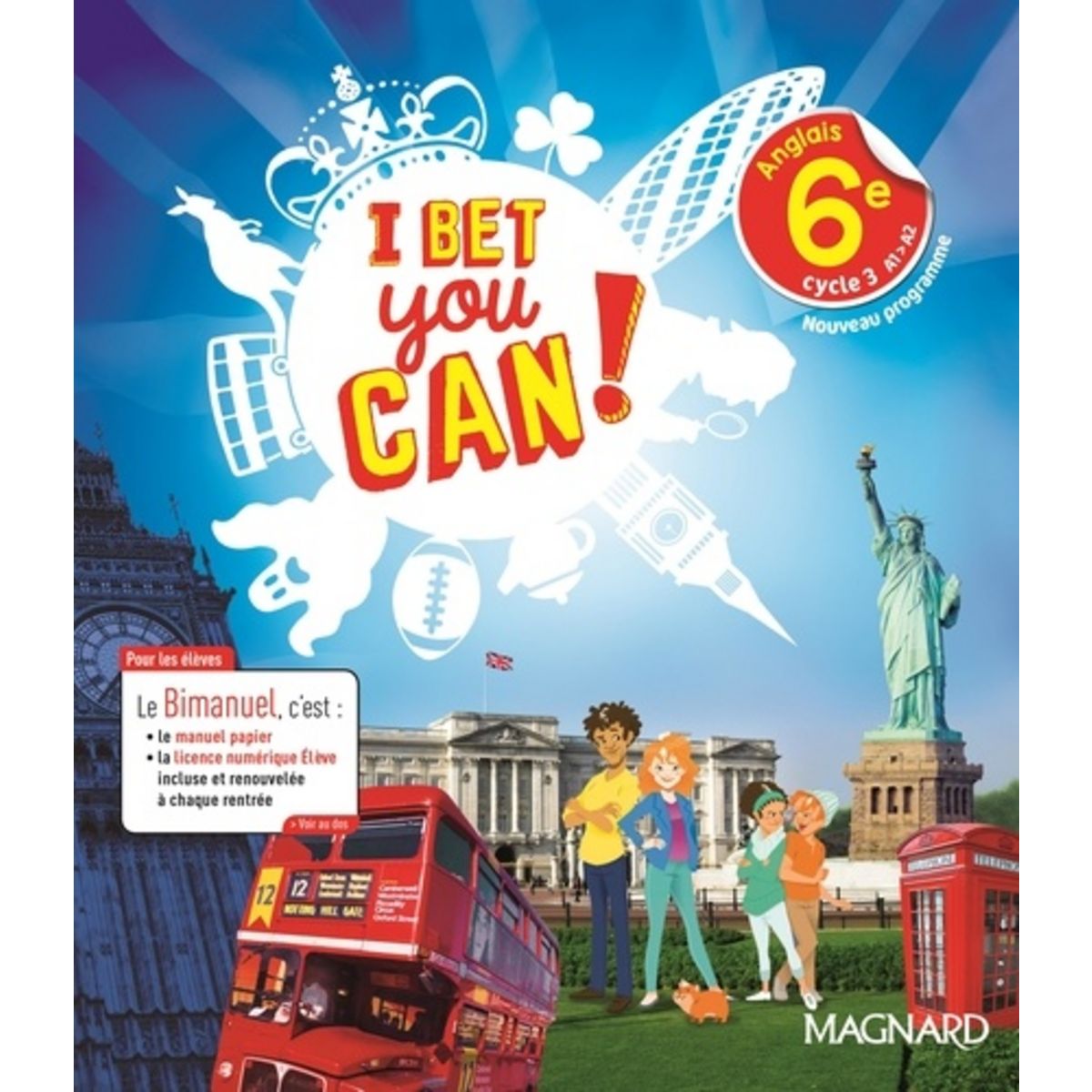I Bet You Can 6e Manuel Numérique ANGLAIS 6E A1-A2 I BET YOU CAN ! EDITION 2017, Jaillet Michelle pas cher -  Auchan.fr