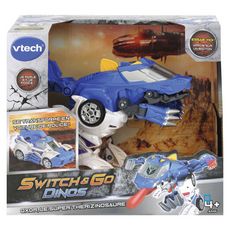 VTECH Oxor, Super Therisinosaure (Voiture de police) - Switch & Go Dinos