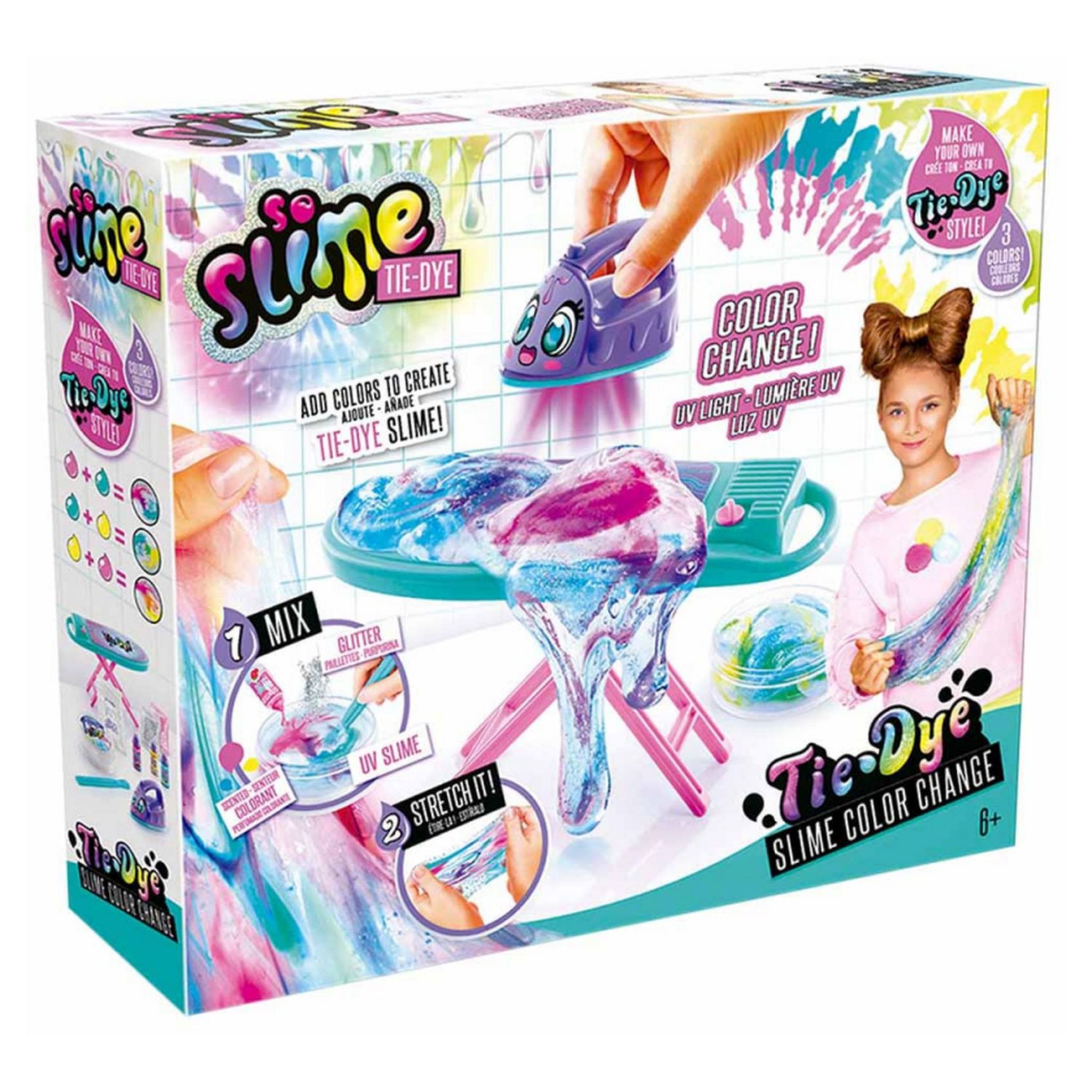 Kit Slime Tie-Dye Color Change - Canal Toys - Cdiscount Jeux - Jouets