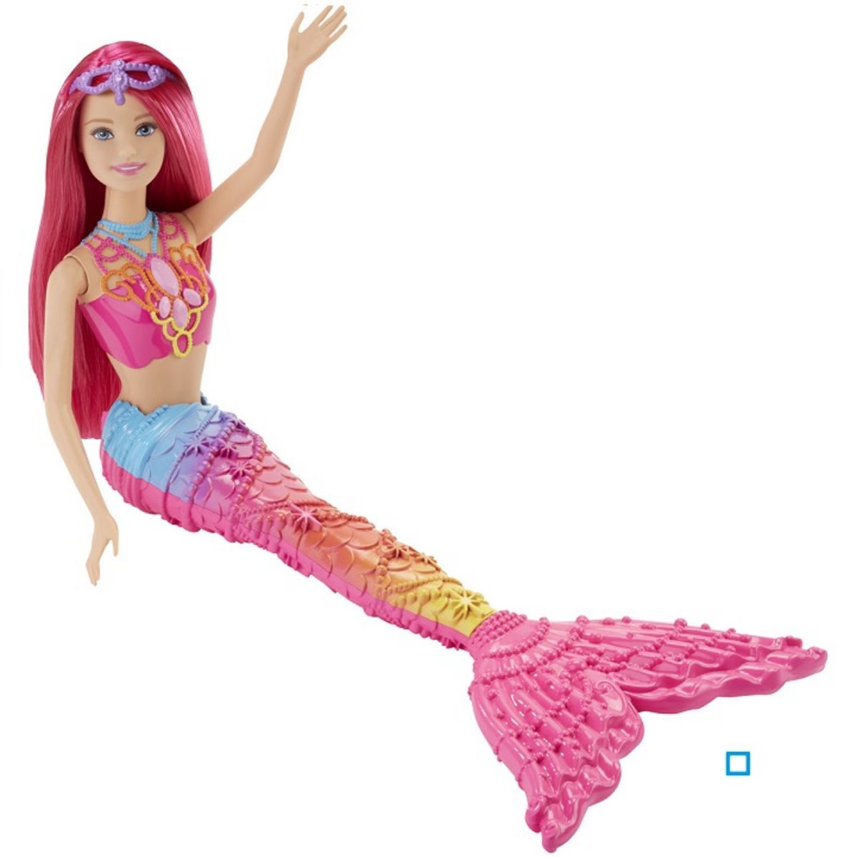 barbie sirene couleur et lumiere leclerc