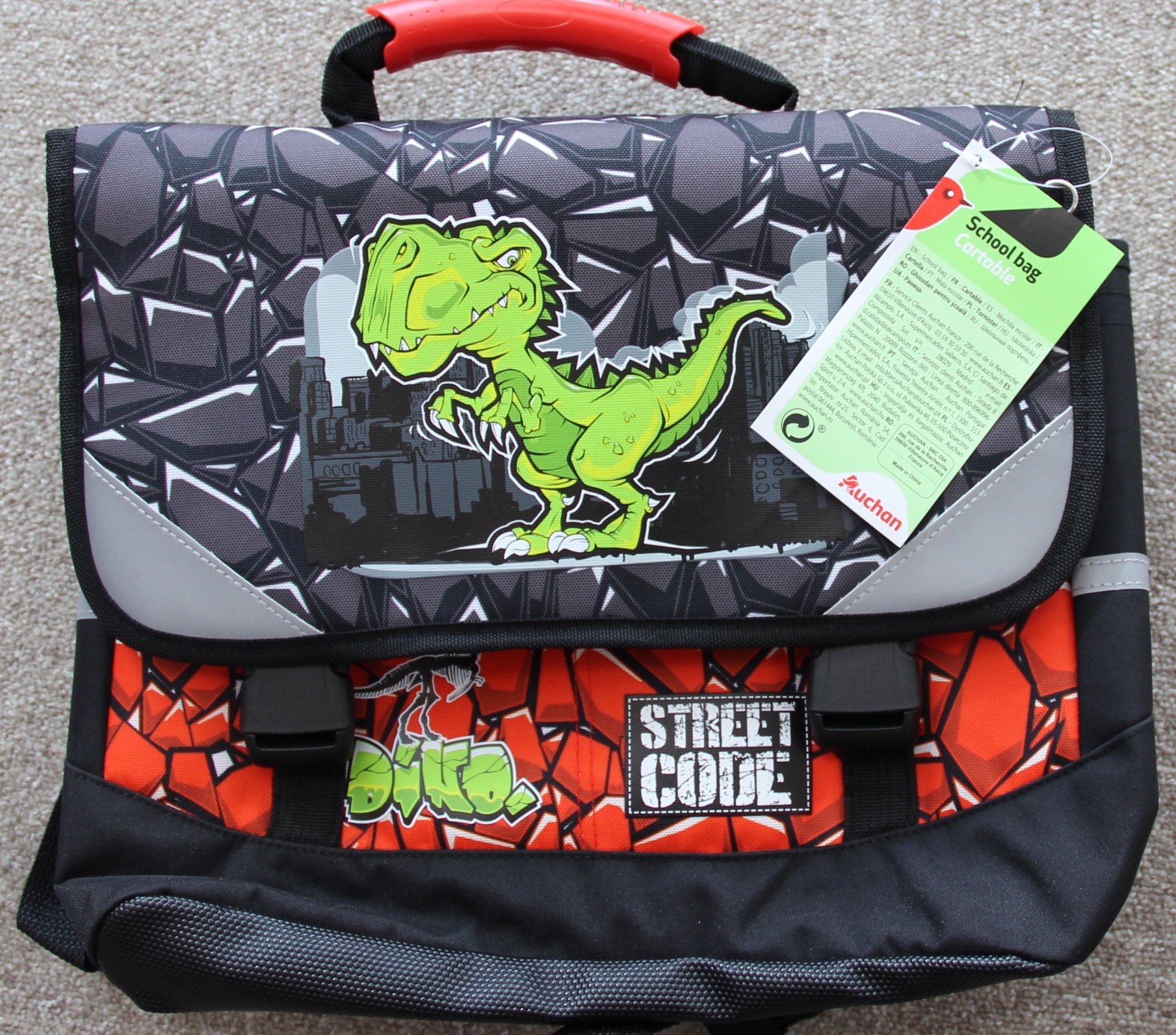 Cartable dinosaure auchan hotsell