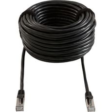 Câble Ethernet 20M Droit CAT6E noir