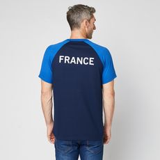 IN EXTENSO T-shirt manches courtes France coupe du monde homme (Bleu marine)