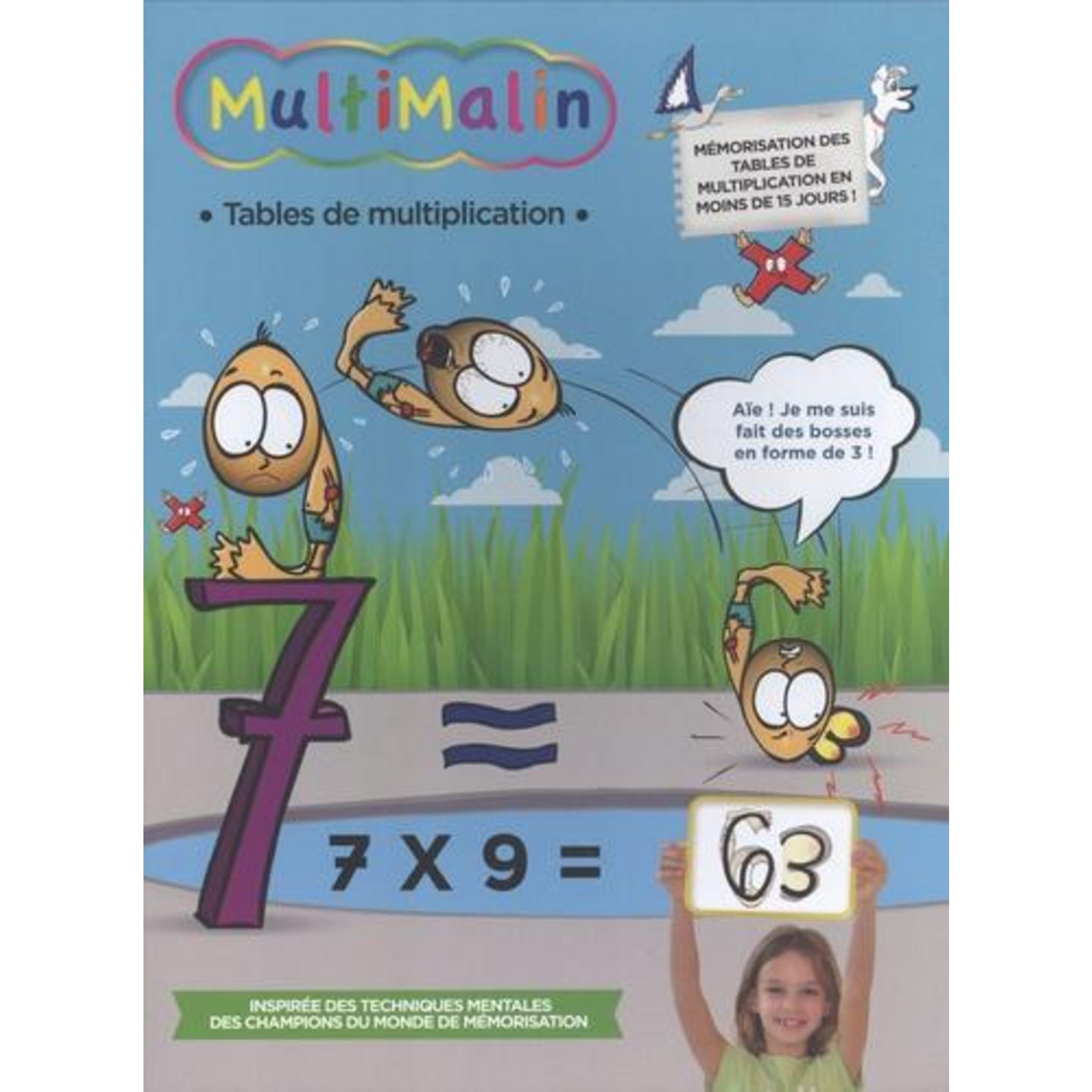 Multimalin, Tables de multiplications - Méthode de mémorisation