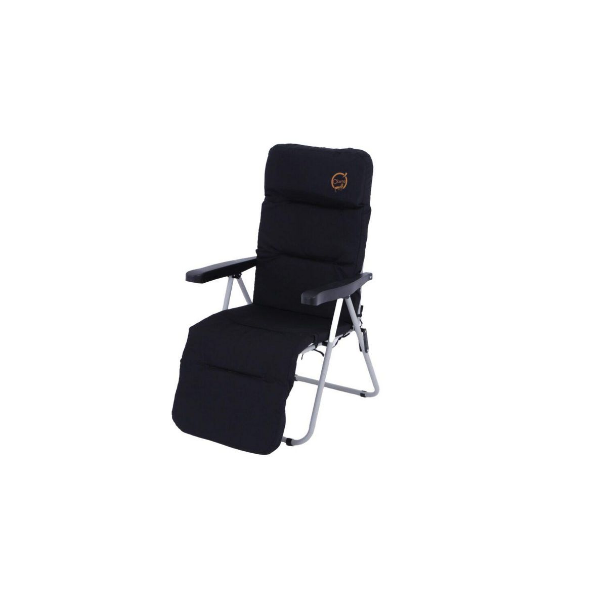 O'Camp Fauteuil de camping relax pliable - O'camp - Multipositions - Dimensions : 62 x 92 x 105 cm