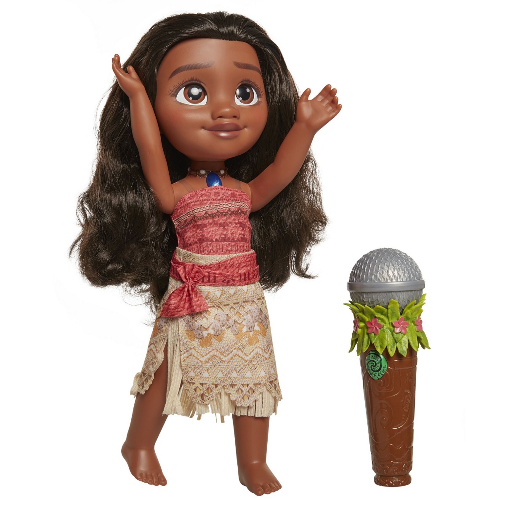 Poupée chante avec Vaiana 38 cm et micro Disney Princesses Vaiana