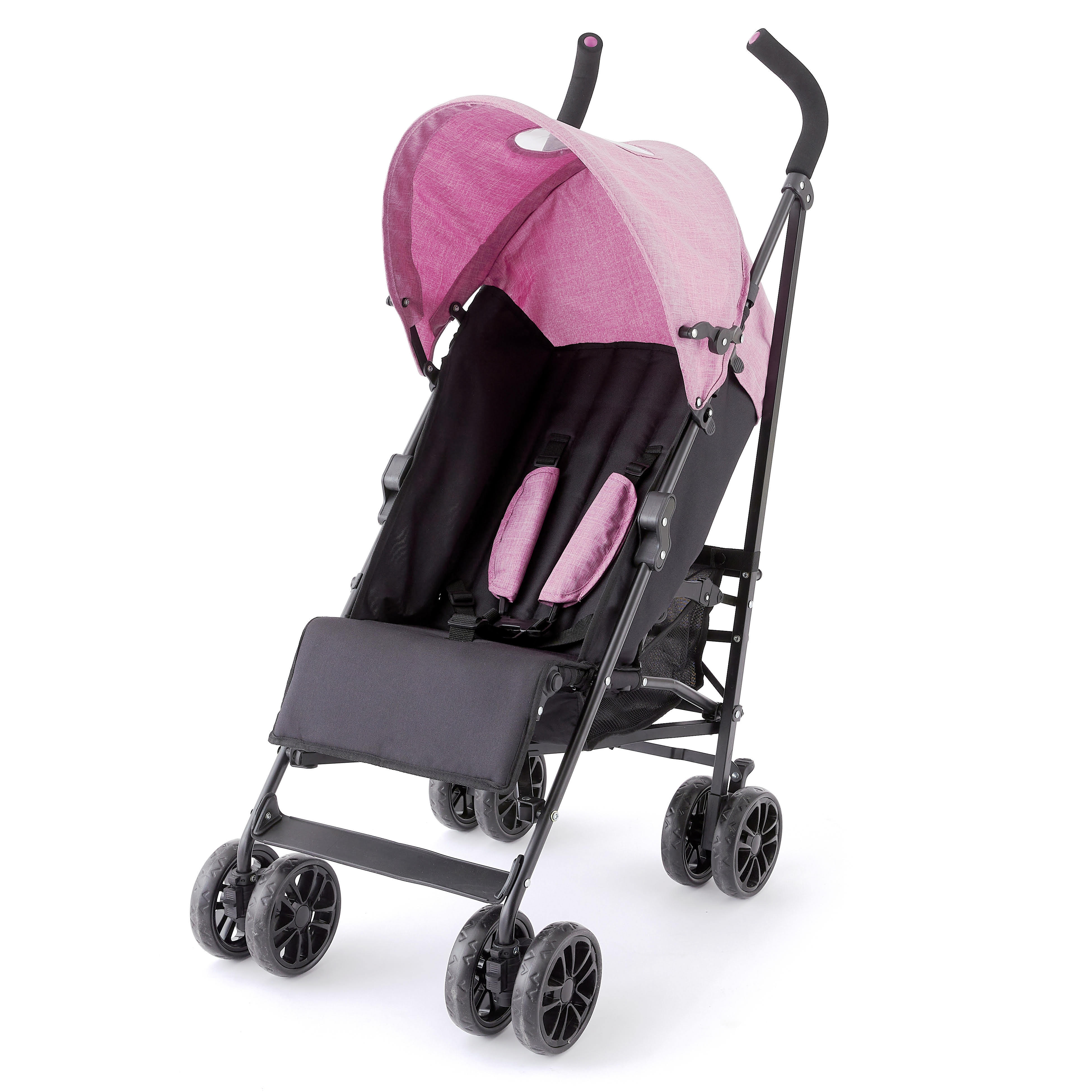 Mamas & Papas Poussette pour enfant en gris et rose | Poussette pliable  pour enfants à partir de 3 ans