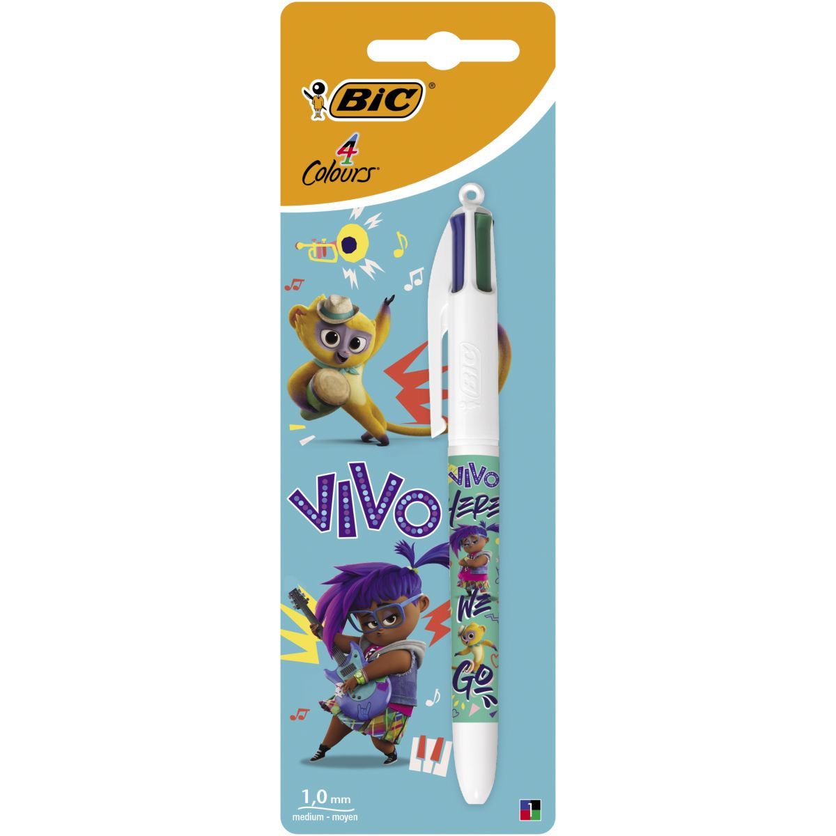 Disney : Stylo BIC 4 couleurs