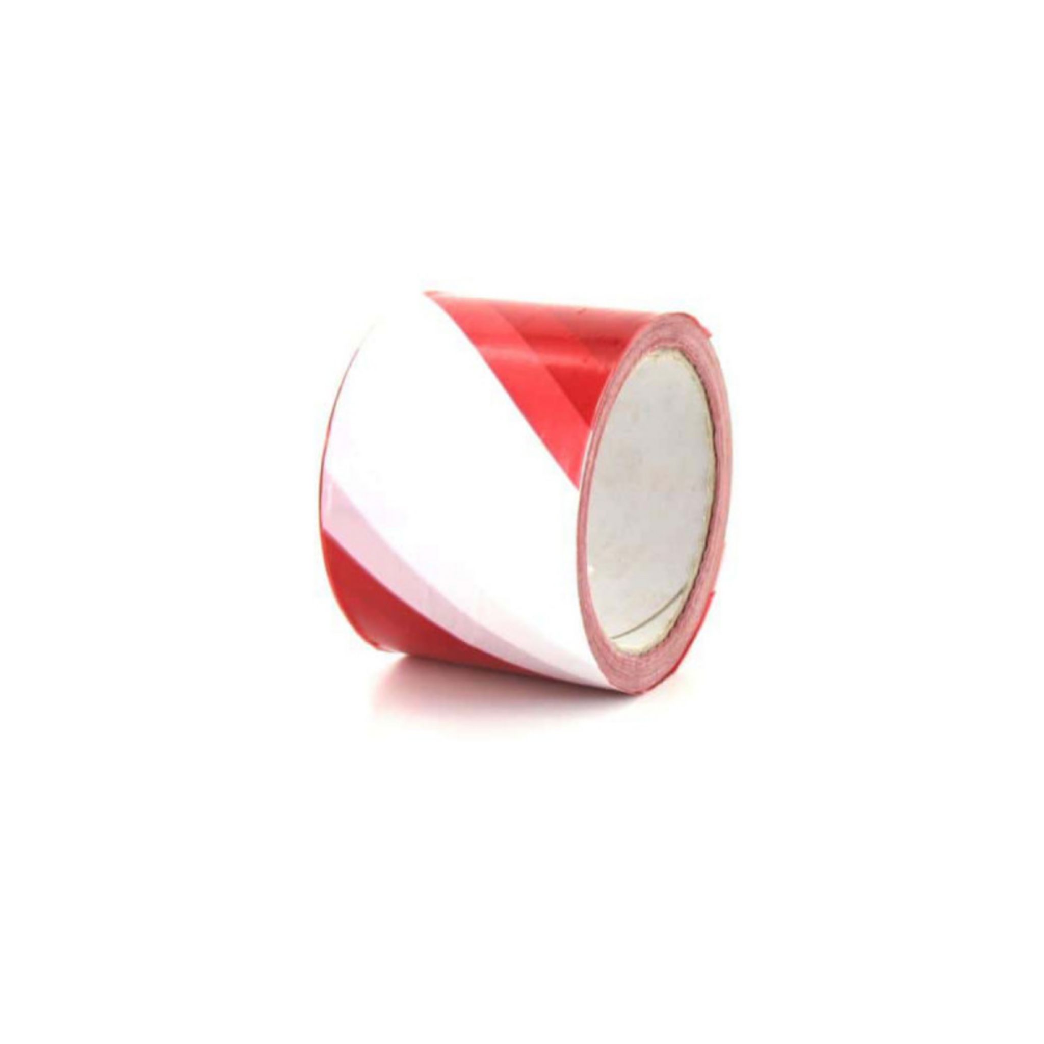 Rubalise ROUGE et BLANC - Largeur : 5cm - Longueur : 100 m