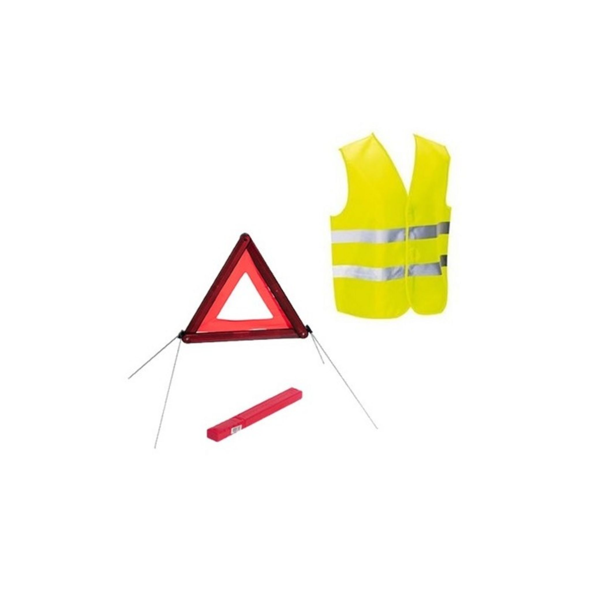 Kit sécurité routière triangle gilet personnalisable
