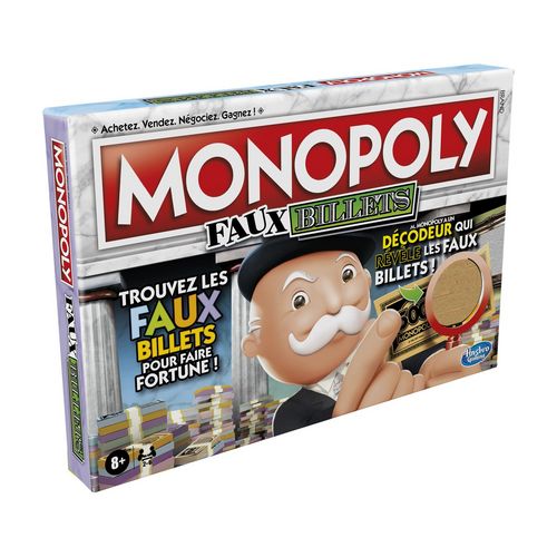 Jeu Monopoly faux billets