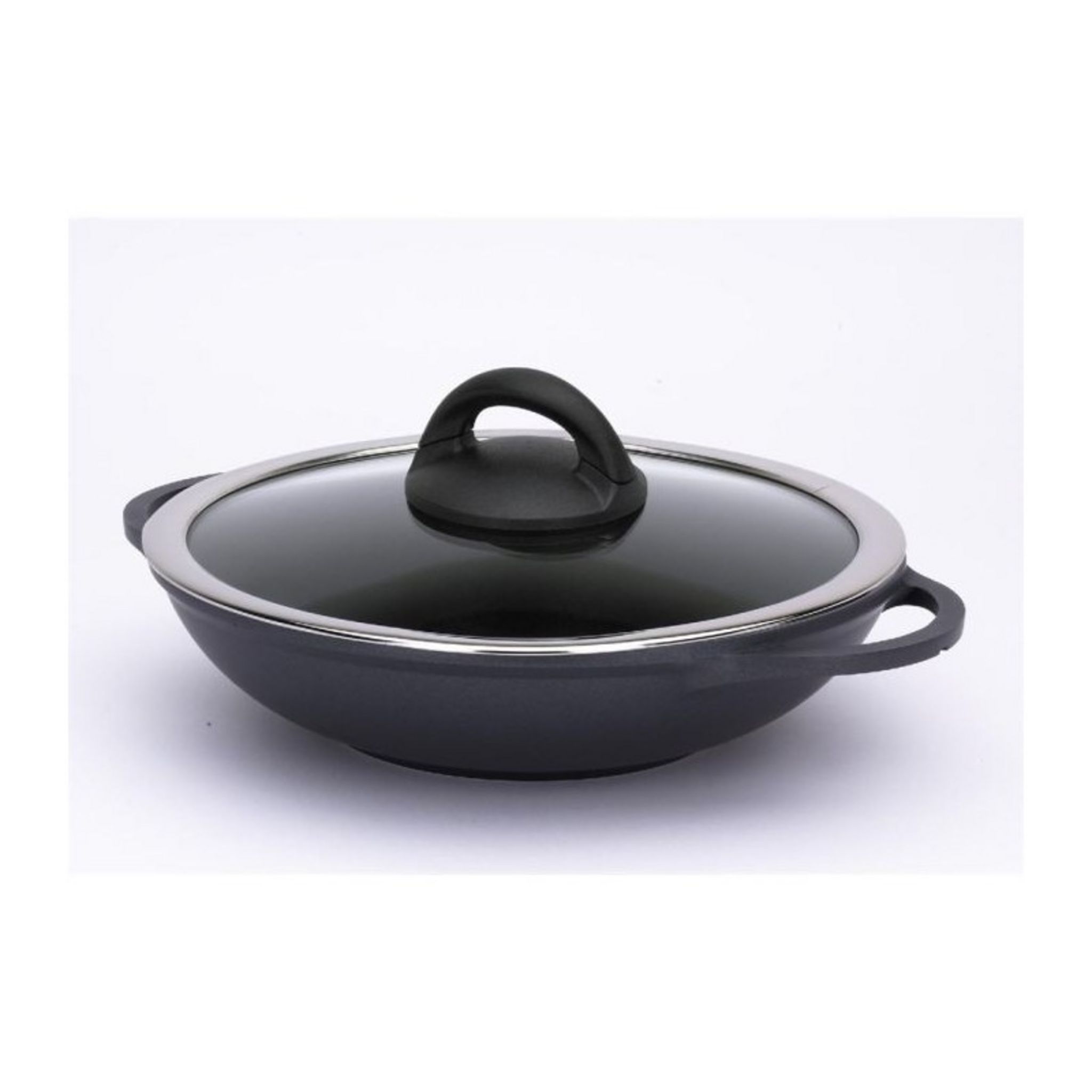 Wok fonte d'alu effet pierre 32 cm Kaiser Professionnel