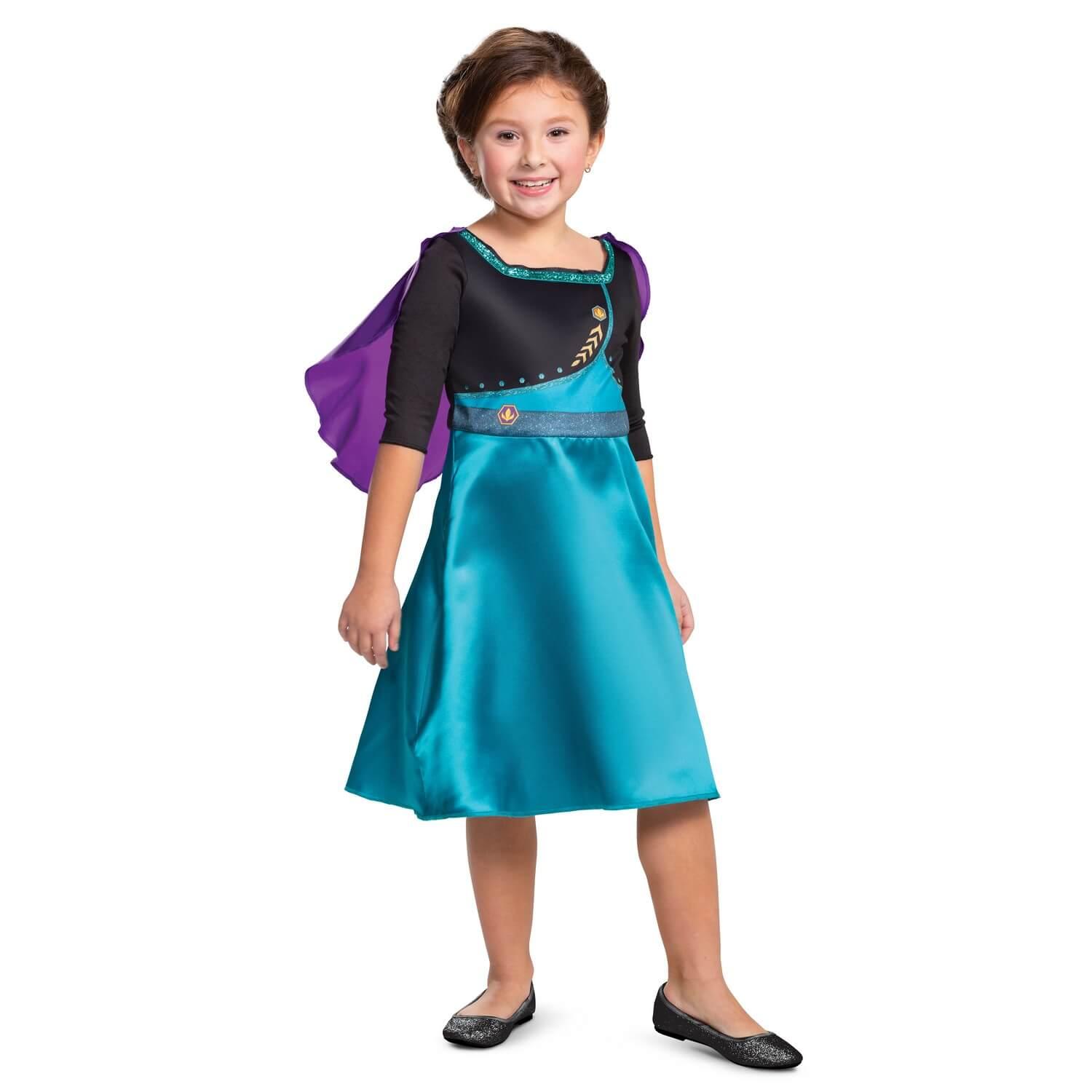 Déguisement Elsa Basique Frozen 2 - Enfant - 5/6 ans (110 à 116 cm) pas  cher 