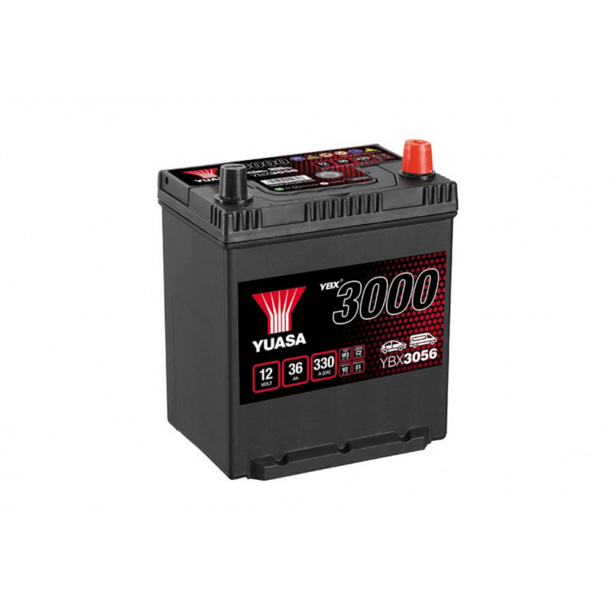 Batterie tondeuse YUASA U1R 895 12V 30H 330A