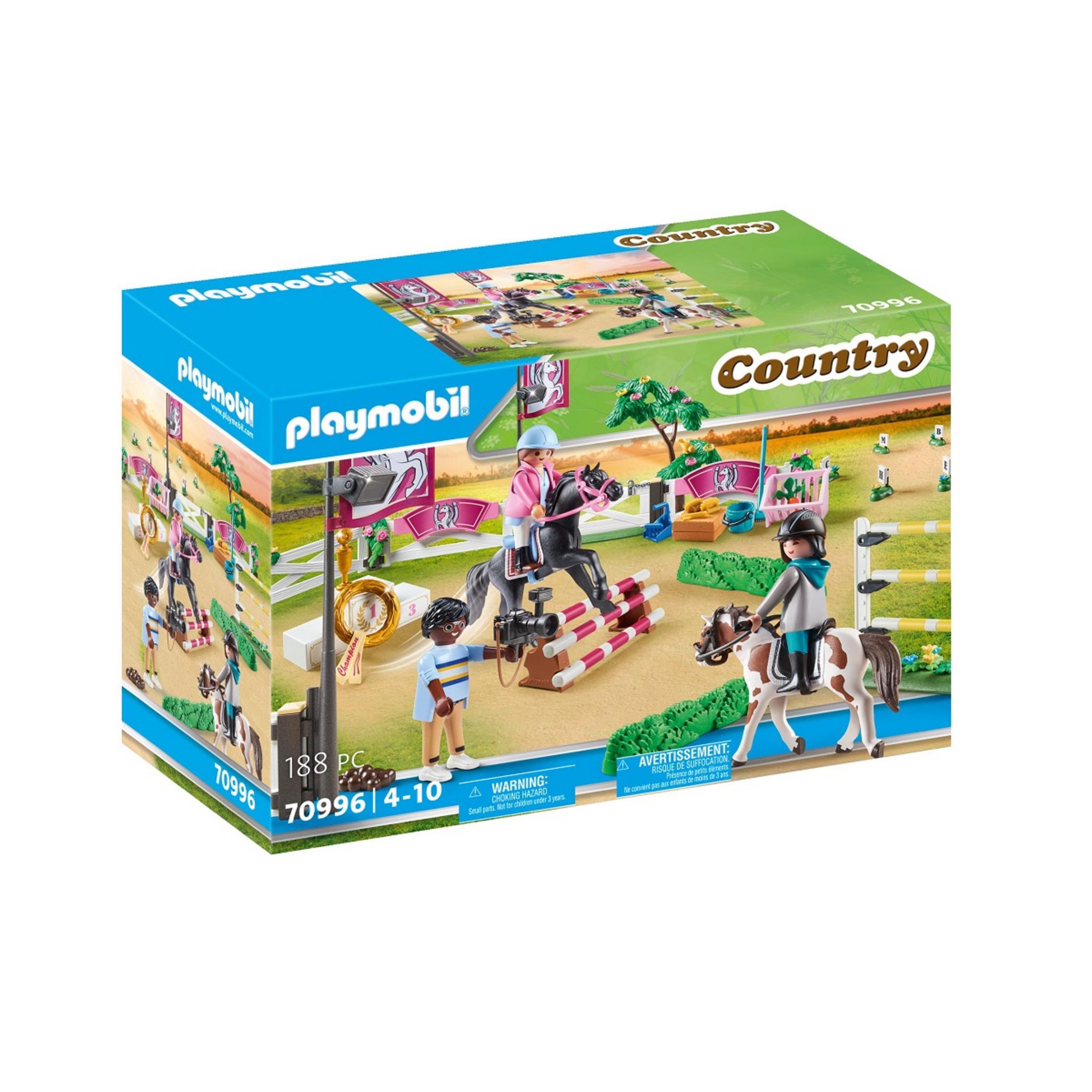 Playmobil 71242 cavalière et cheval avec monitrice- country - le club  d'équitation - chevaux chevaux Playmobil