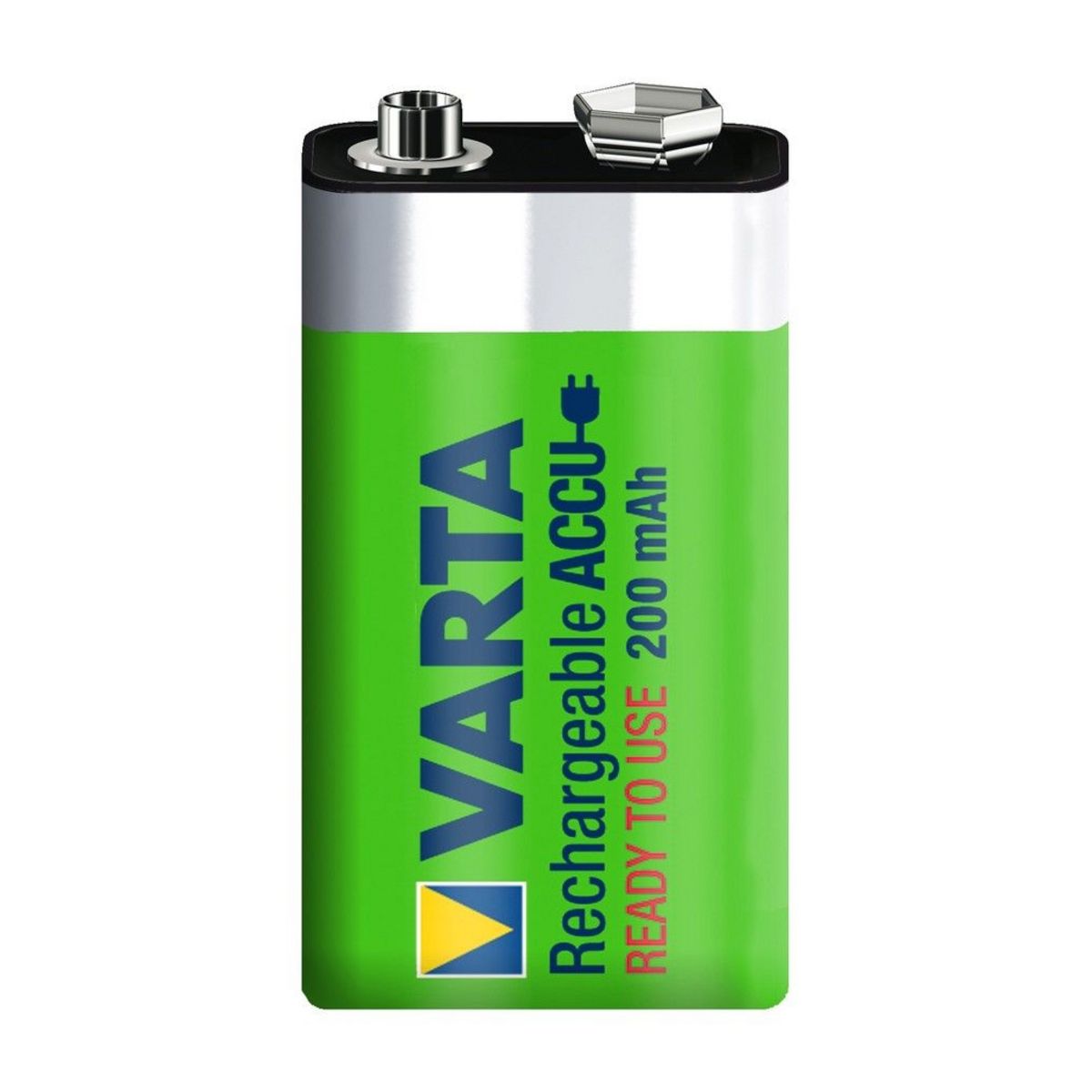 Varta Piles rechargeables - 200 mah / 9 v carte de 1 6f22