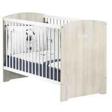 Baby Price Lit Bebe Evolutif 140x70 Cm Little Big Bed Happy Hetre Cendre Pas Cher A Prix Auchan