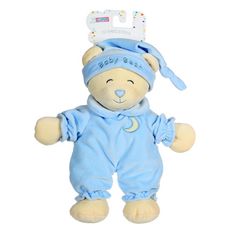 GIPSY Peluche Baby Bear douceur 24 cm - Bleu ciel 