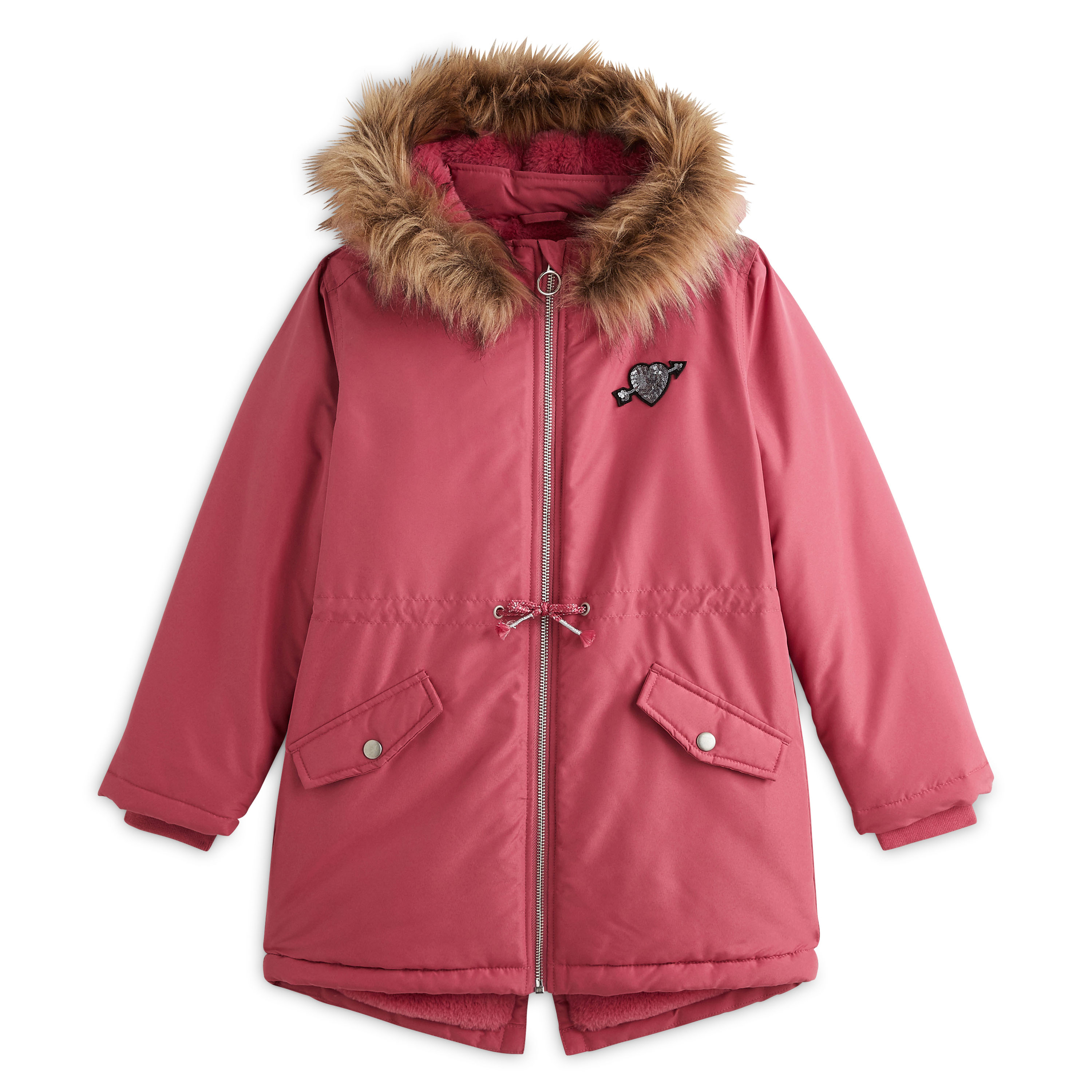 Parka fille best sale pas cher