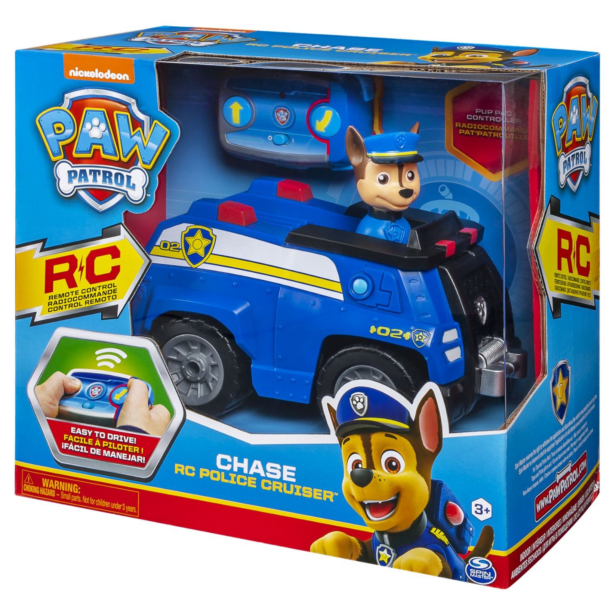 VÉHICULE ET FIGURINE PAT'PATROUILLE (PAW PATROL) - Voiture de police de  Chase - Jeux et jouets Spin Master - Avenue des Jeux