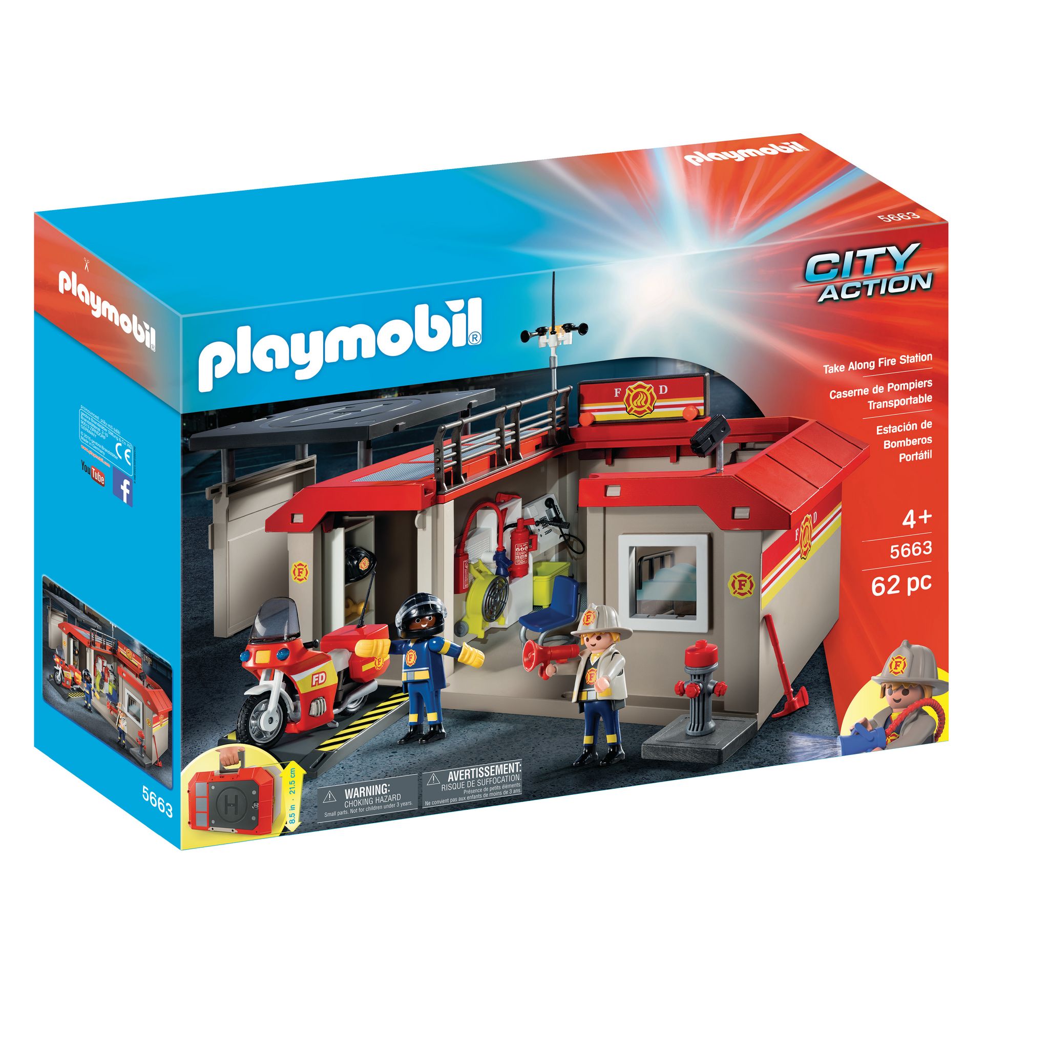 Playmobil City Action - Les Pompiers 