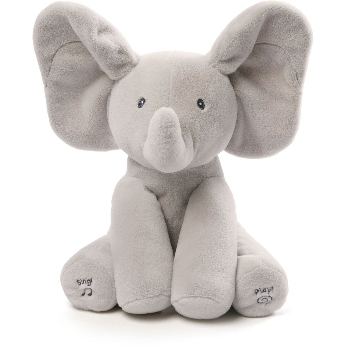 Peluche flappy l'elephant 30 cm - gund, peluche