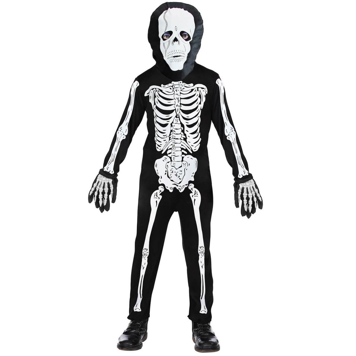 WIDMANN Déguisement squelette - Enfant - 2/3 ans (86 à 96 cm)