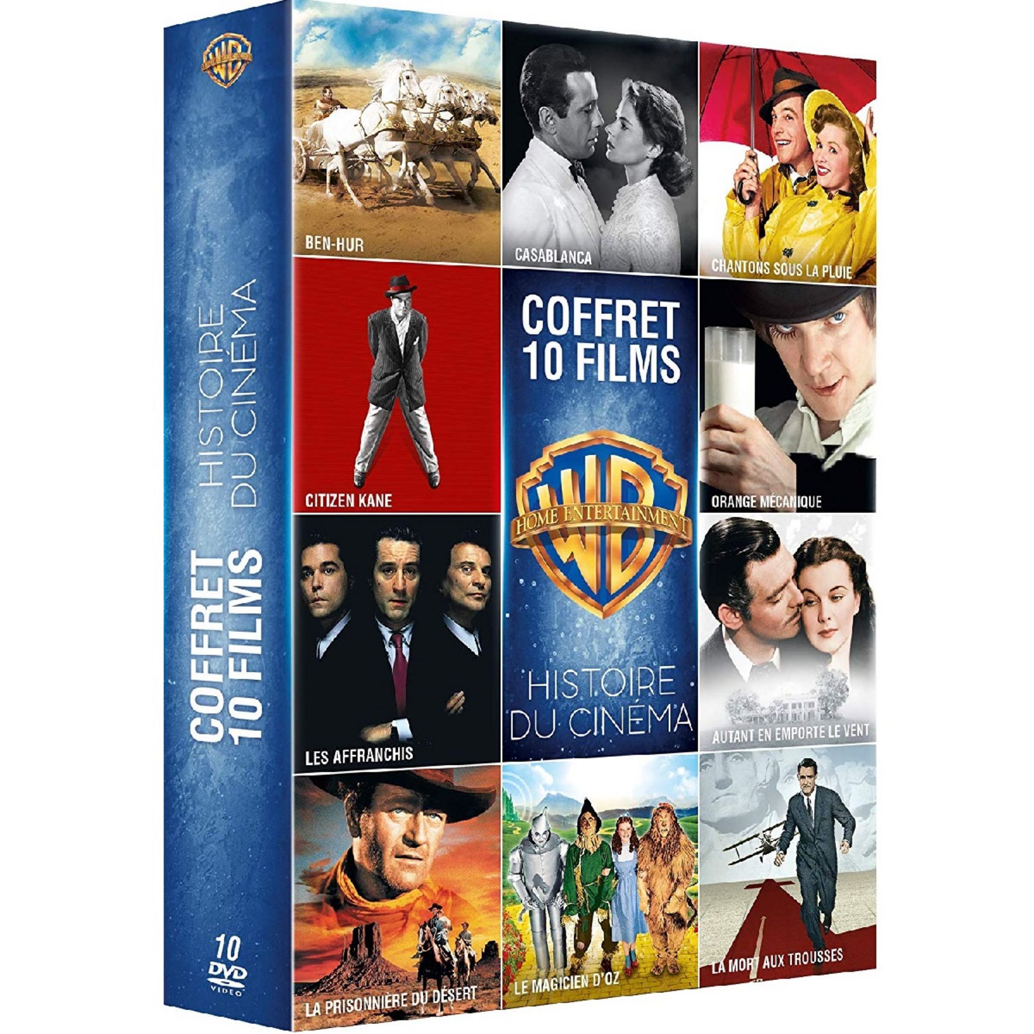 COFFRET FILMS HISTOIRE DU CINEMA pas cher 