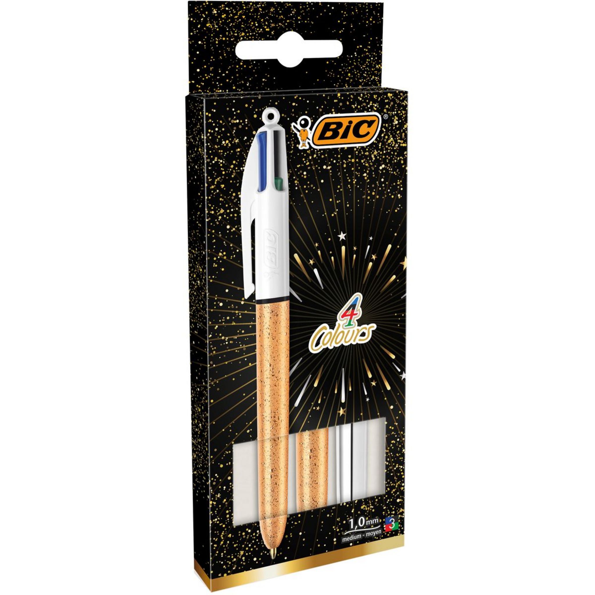 Lot de 2 stylos 4 couleurs BIC prix pas cher