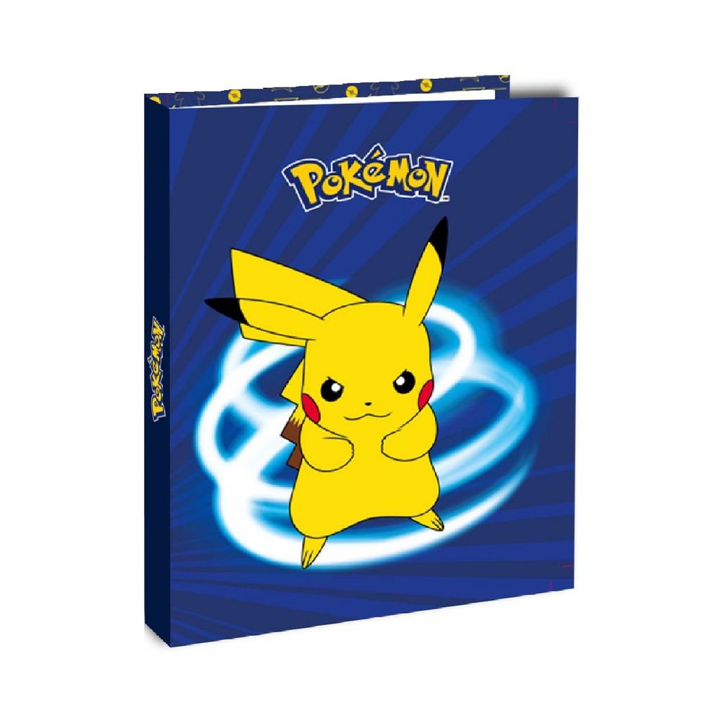 CLASSEUR A ANNEAUX A4 POKEMON PIKACHU