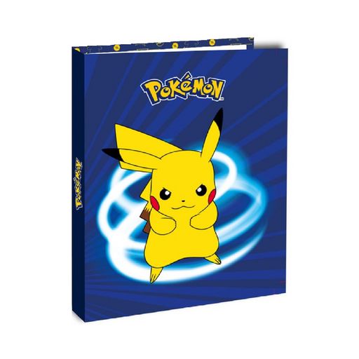 CLASSEUR / RANGE CARTE POKEMON RIGIDE FORMAT A4 3 ANNEAUX POUR