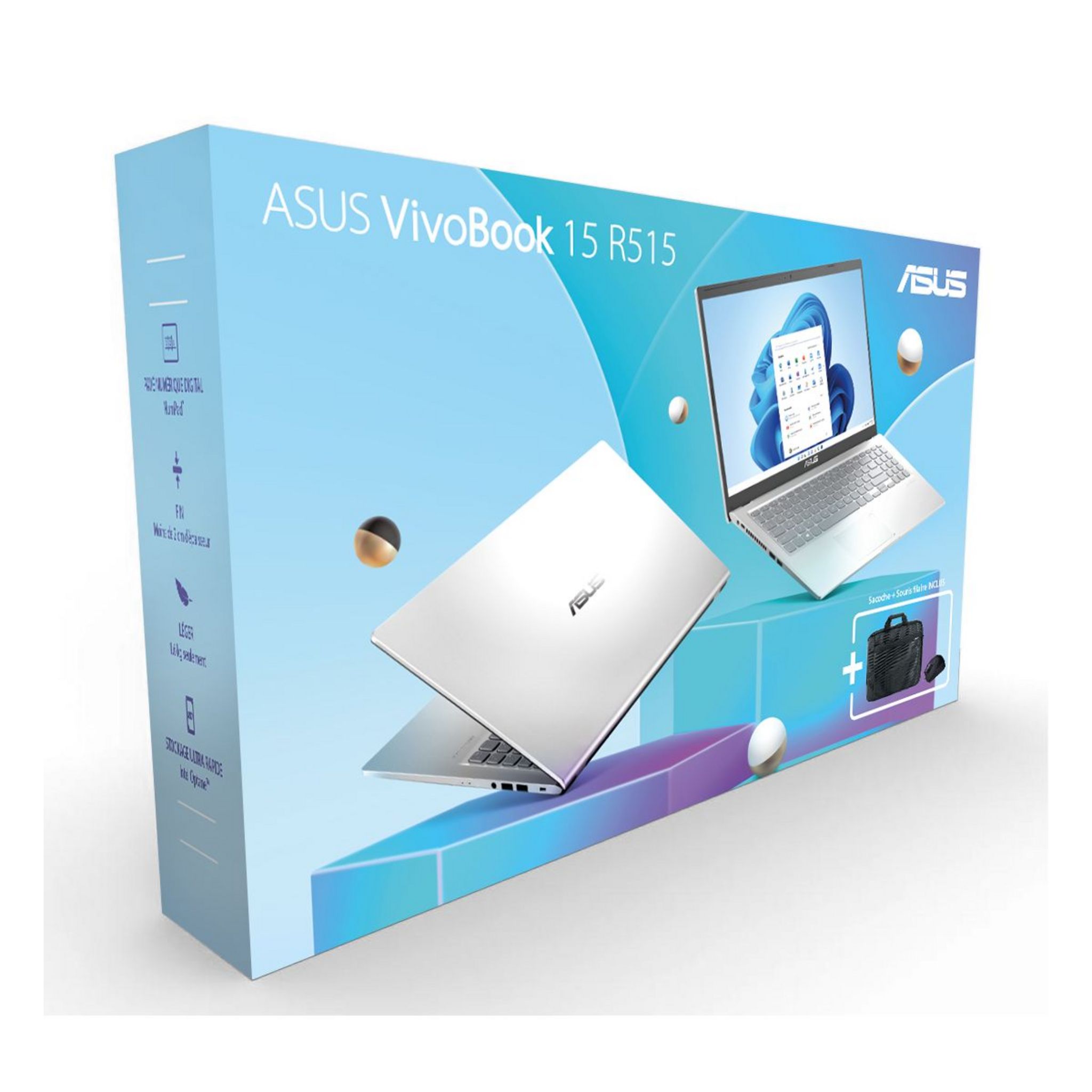 ASUS Vivobook R515EA-BQ4183W - PC portable ASUS sur