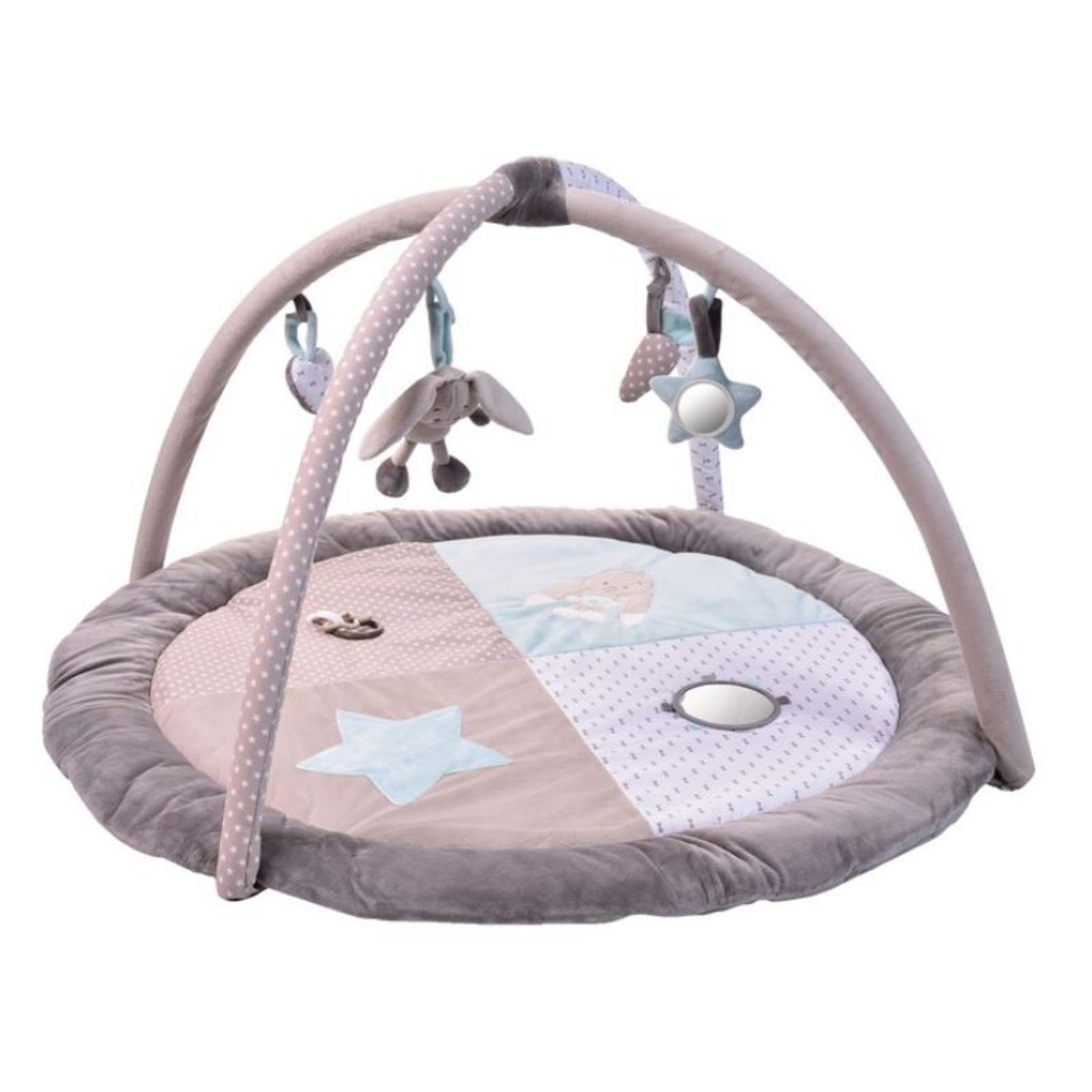 Tapis d'éveil sensoriel bébé lapins - Fait2mains