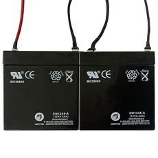 Batteries de rechange de scooter electrique 2 pcs 12V 4,5Ah