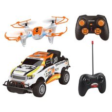 Pack drone + voiture Challenger orange
