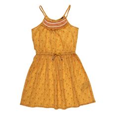 IN EXTENSO Robe fille (Jaune)