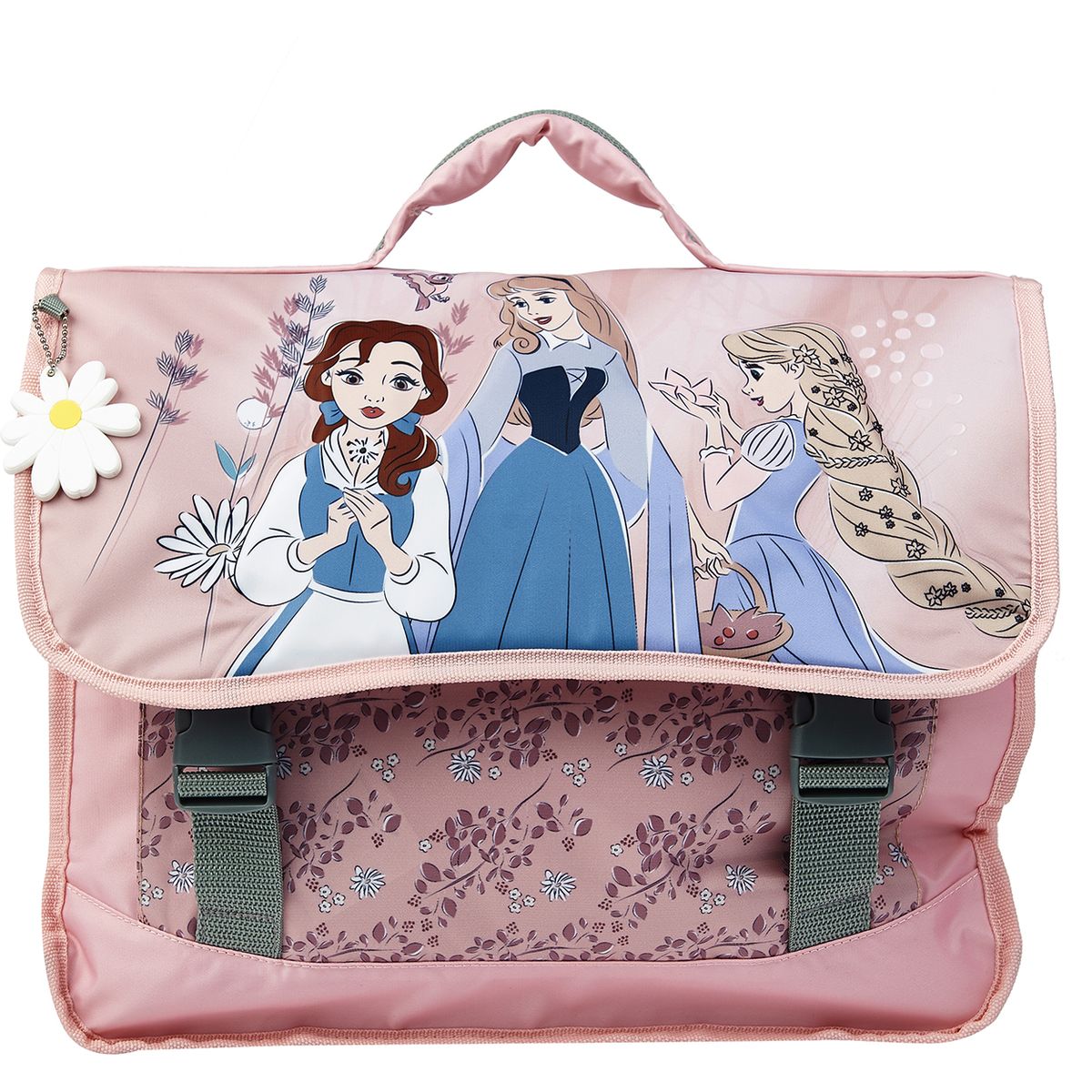 Cartable 38 cm CP CE1 CE2 rose Princesses Disney