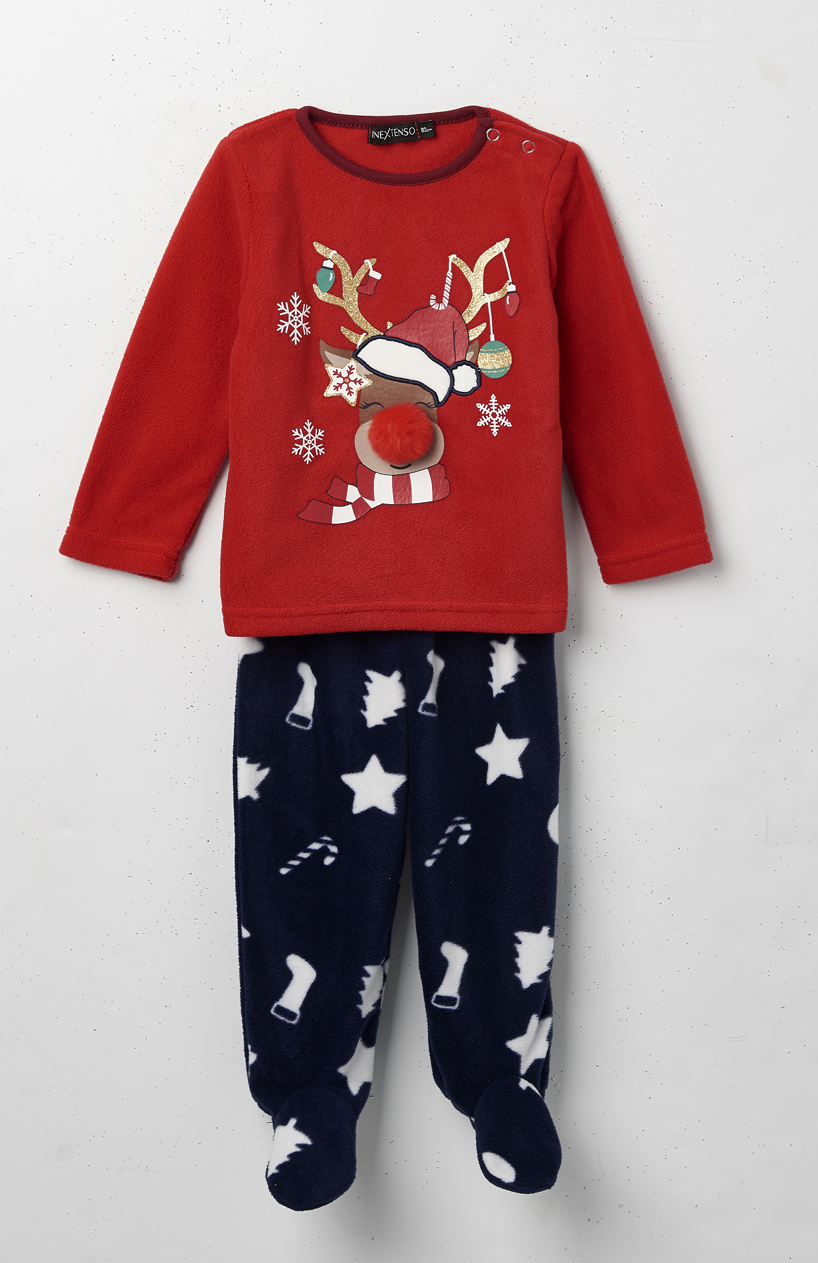 Pyjama polaire noel hot sale