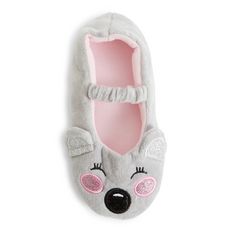 IN EXTENSO Chaussons ballerines koala fille (Gris)