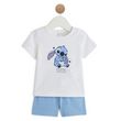 LILO ET STITCH Pyjashort jersey Stitch bébé mixte. Coloris disponibles : Bleu