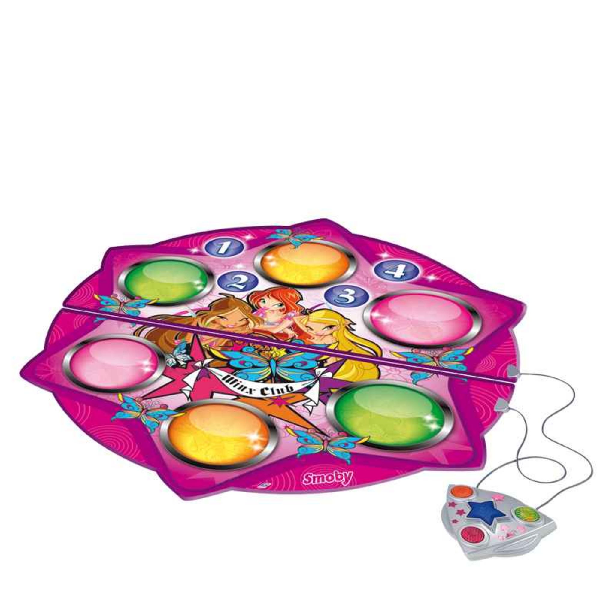 SMOBY Tapis de danse Winx pas cher 