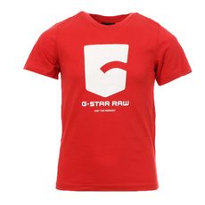  T-shirt Rouge Garçon G-Star Kids SS (Rouge)