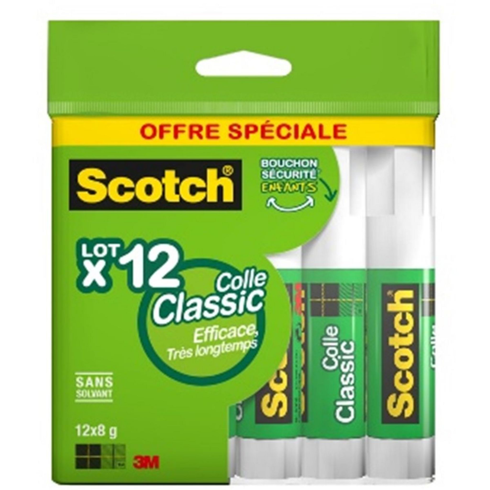 Bâton de colle restickable Scotch